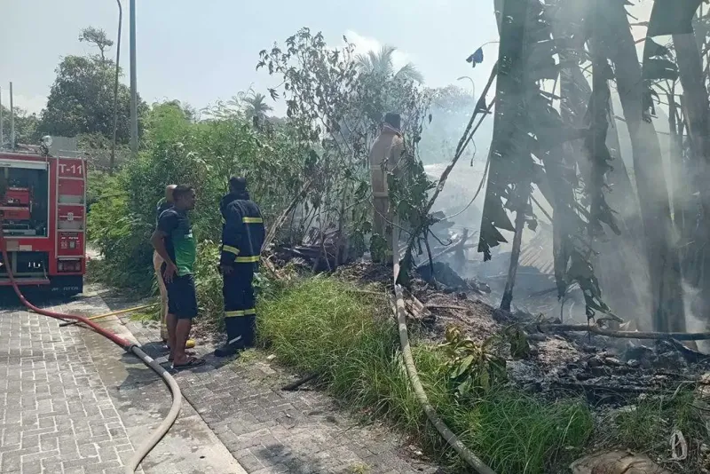 އައްޑޫ ސިޓީ ހިތަދޫގައި އަލިފާނުގެ ހާދިސާ އެއް ހިނގައިފި