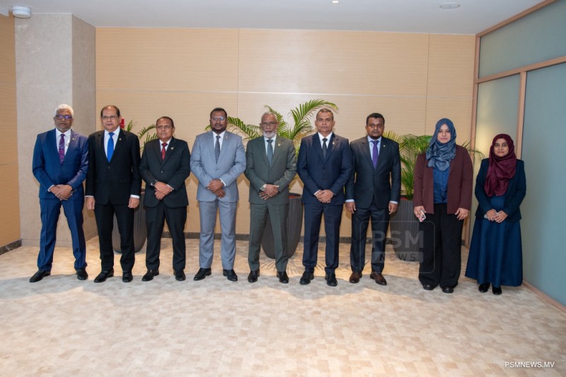 ރަސްމީ ދަތުރުފުޅެއްގައި މަޖިލީހުގެ ރައީސް ސަޢޫދީއަށް