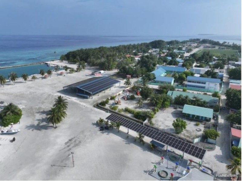 ސޯލާ ޑީސަލް-ބެޓަރީ ހައިބްރިޑް ނިޒާމް 101 ރަށުގައި ޤާއިމްކޮށްފި