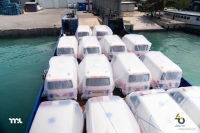 އެމްބިއުލާންސްތައް ރަށްރަށަށް ފޮނުވަން ފަށައިފި