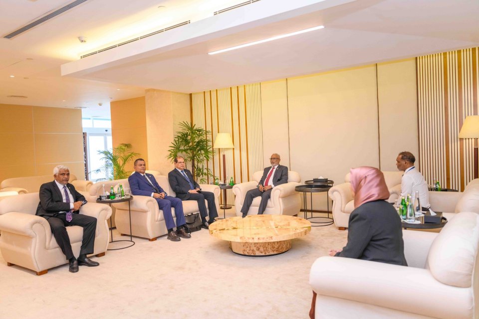 ޤާނޫނު ހަދާ މަޖިލިސްތަކުގެ ރައީސުންގެ ކޮންފަރެންސްގައި ބައިވެރިވެވަޑައިގަތުމަށްފަހު އަބްދުއްރަހީމް އެނބުރި ވަޑައިގެންފި