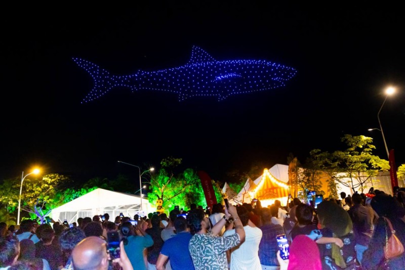 އާ އަހަރު ފާހަގަކުރަން ބޭއްވި ޑްރޯން ޝޯއަށް 1.5 މިލިއަން ރުފިޔާ ޚަރަދުކުރި