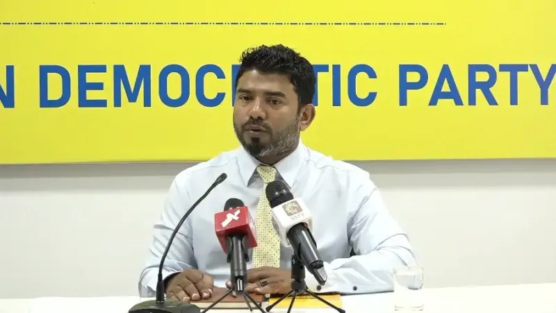 އެމްޑީޕީގެ ހޫނު ރައްދެއް ފަސްޓްލޭޑީ ސާޖިދާ އަށް: މި 2 އަހަރު ރައްޔިތުންނަށް މި ސަރުކާރުން ނުދެނީ ކޮން ގެއްލުމެއްތޯ؟