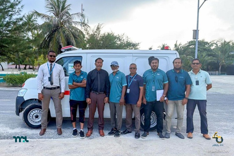 27 ރަށަކަށް އެމްބިއުލާންސް ހަވާލުކޮށްފި