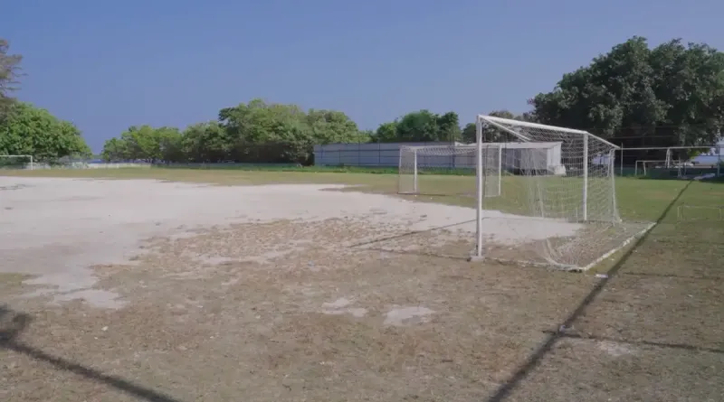 ނިންމާދޭނެ ކަމުގެ ޔަގީންކަން ރައީސް މުއިއްޒު ދެއްވި ހެނބަދޫ ޓަރފް ދަނޑުގެ މަސައްކަތް 9 މަސް ވީއިރުވެސް ނުފަށާ!