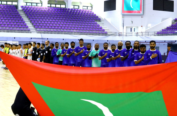 ފުޓްސަލް ގައުމީ ޓީމުގެ ކާމިޔާބީއަށް ރައީސްގެ ހޫނު މަރުހަބާއެއް