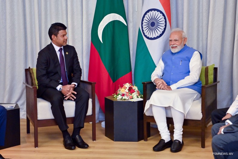 "އިންޑިޔާއާ އޮތީ ތާރީޚީ ގާތް ގުޅުމެއް"