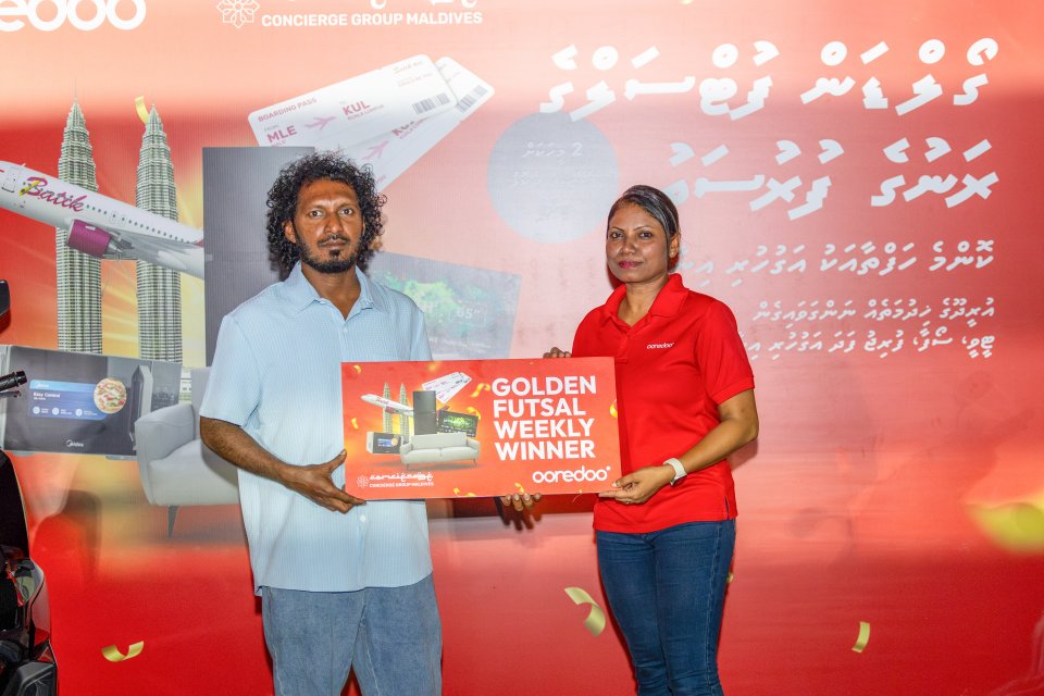 ގޯލްޑަން ފުޓްސަލް އުރީދޫ ޕްރޮމޯޝަންގެ ދެވަނަ ނަސީބުވެރިޔަކަށް އަލީ ޝާހިދު