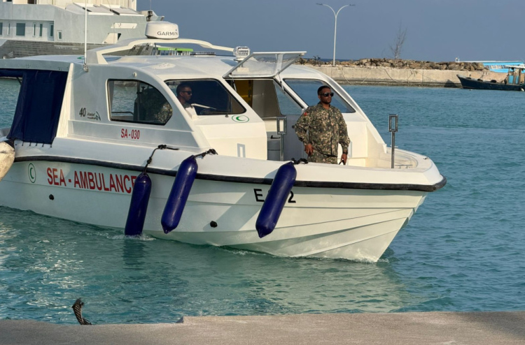 ވެލިދޫގައި ސީ އެމްބިއުލާންސްގެ ހިދުމަތް ފަށައިފި