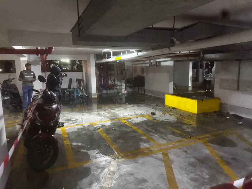 ހިޔާ ޓަވަރެއްގައި ރޯވުން: ހަތް އެޕާޓުމަންޓުން 37 މީހުންނަށް ވަގުތީ ބޯހިޔާވަހިކަން ދީފި