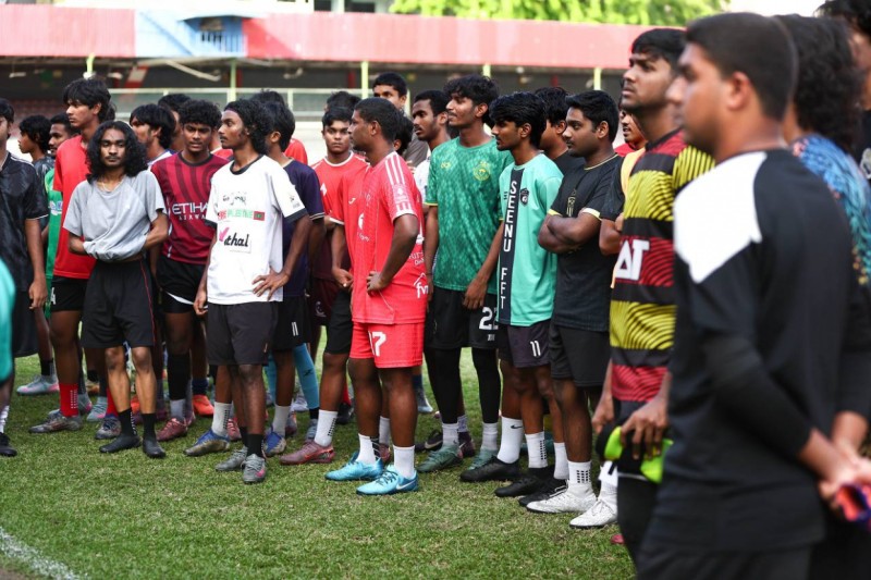 ޒުވާން ގައުމީ ފުޓުބޯޅަ ޓީމުގެ ޓްރަޔަލްއަށް ބޮޑު ތަރުހީބެއް