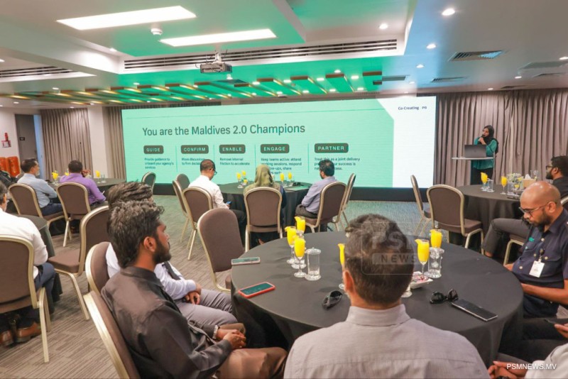 ޑިޖިޓަލް ޓްރާންސްފޯމޭޝަން އޮފިސަރުންނަށް ޚާއްޞަ ވޯކްޝޮޕެއް