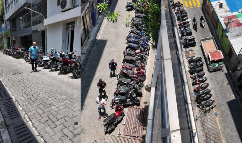 އިރު މާލޭގެ ބޯމަތީގައި، ހިޔަނި ފެންނަން ހުރީ ފައި ދަށުން އެކަނި