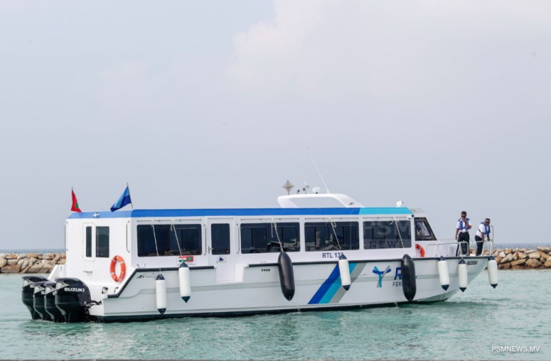 ލ.އަތޮޅުގައި އާރުޓީއެލް ފެރީގެ ޚިދުމަތް ފަށައިފި