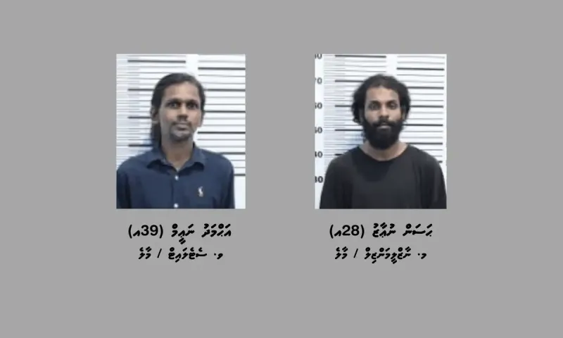 ކުޑަކުއްޖަކު މެދުވެރިކޮށް މަސްތުވާތަކެތި އެއްތަނުން އަނެއްތަނަށް އުފުލުވި ދެ މީހުން ހައްޔަރު ކޮށްފި