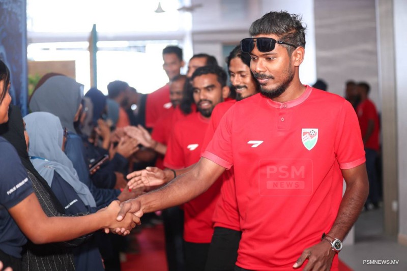 ޤައުމީ ފުޓްސަލް ޓީމަށް ޕީއެސްއެމް އިން ކުލަގަދަ މަރުޙަބާއެއް