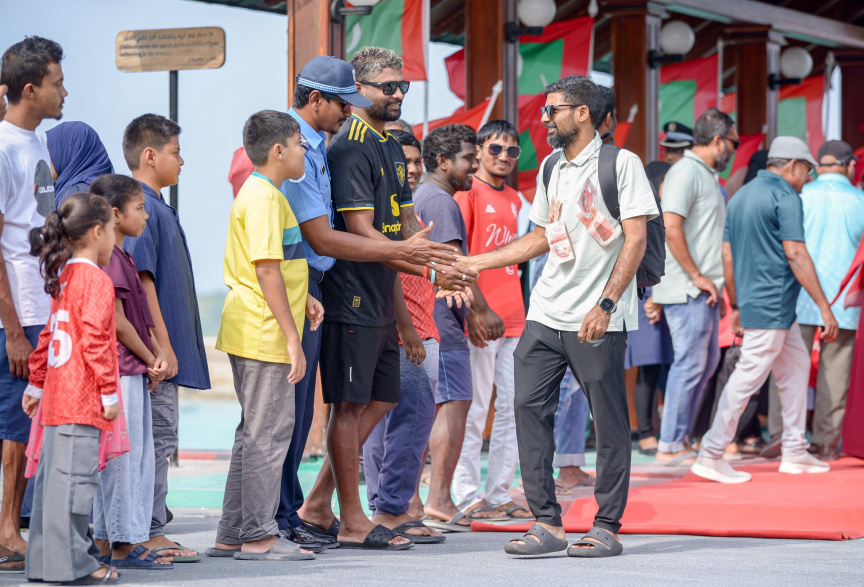 ރަން ކާމިޔާބީއާއެކު ސައްޓުގެ އުފަން ރަށުން ހޫނު މަރުހަބާއެއް