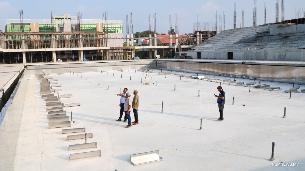 އެކުއެޓިކް ކޮމްޕްލެކްސްގެ މަސައްކަތް ކުރިއަށްދާ ގޮތް ކުޅިވަރު ވަޒީރު ބައްލަވާލައްވައިފި