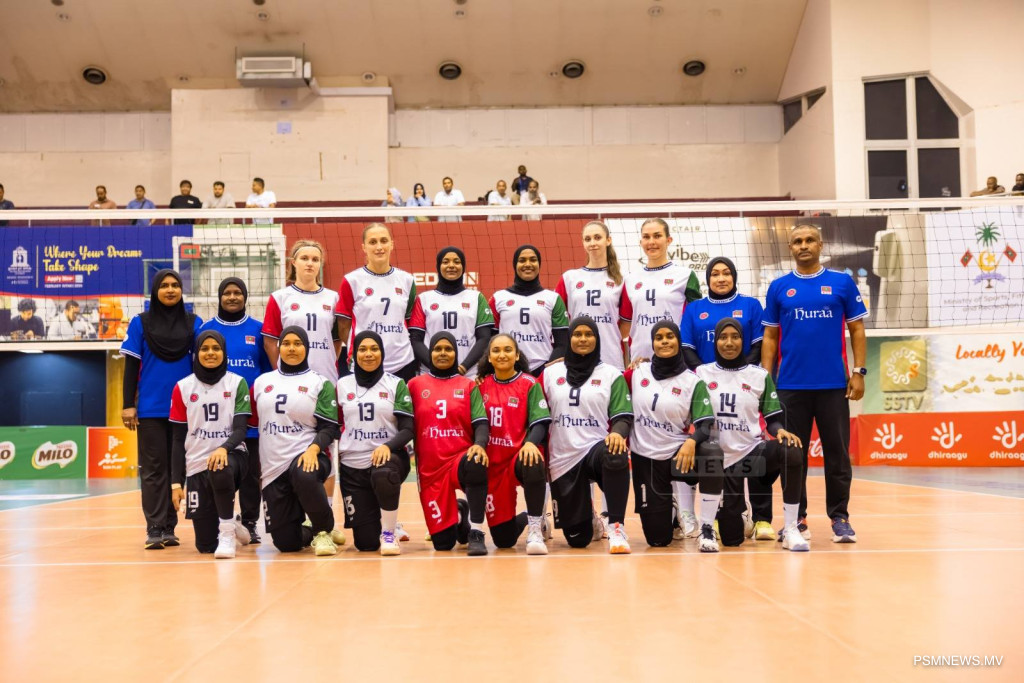 ހުރާ ވޮލީ ޓީމަށް ބައިނަލްއަޤްވާމީ ފުރަތަމަ މޮޅު