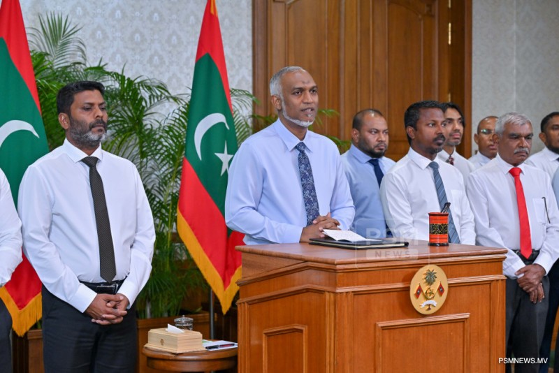 ކުޅިވަރުގެ 879 މަޝްރޫއެއް 12 މަސް ދުވަހުގެ ތެރޭގައި ނިމޭނެ: ރައީސް