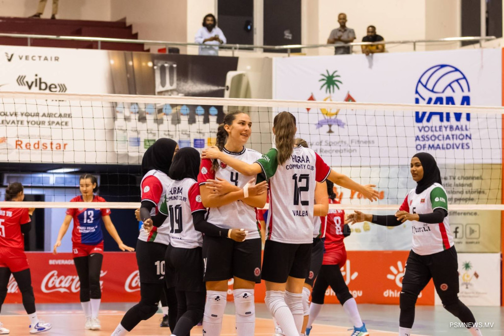 ހުރާ ވޮލީ ޓީމަށް ބައިނަލްއަޤްވާމީ ފުރަތަމަ މޮޅު