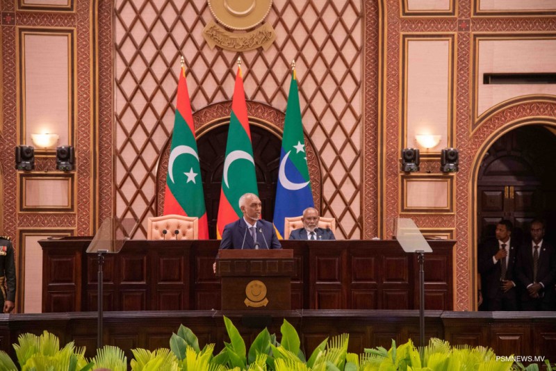 އިސްލާމީ ދާއިރާއިން 90 މަޝްރޫޢުއެއްގެ މަސައްކަތް ދަނީ ހިންގަމުން: ރައީސް