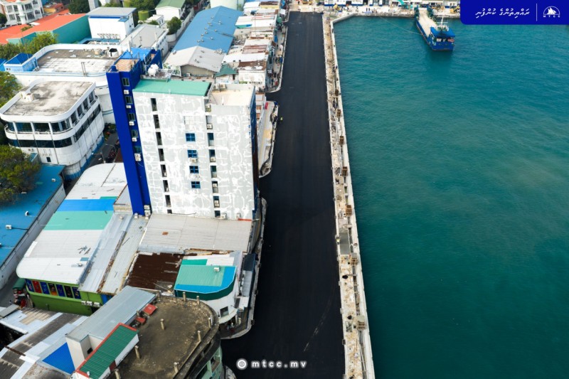 ބާޒާރުމަތި ސަރަހައްދުގައި ތާރު އަޅައި ނިންމާލައި، އަންނަ ހަފުތާގައި ހުޅުވަނީ