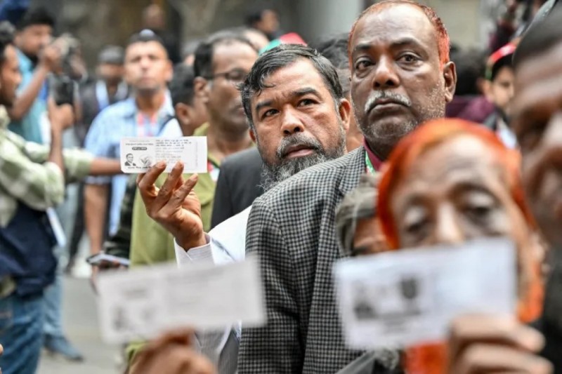 ބަންގްލަދޭޝް އިންތިޚާބު: ހަސީނާގެ އުފަން ރަށުން ވޯޓުލާ މީހުން ވަރަށް މަދު