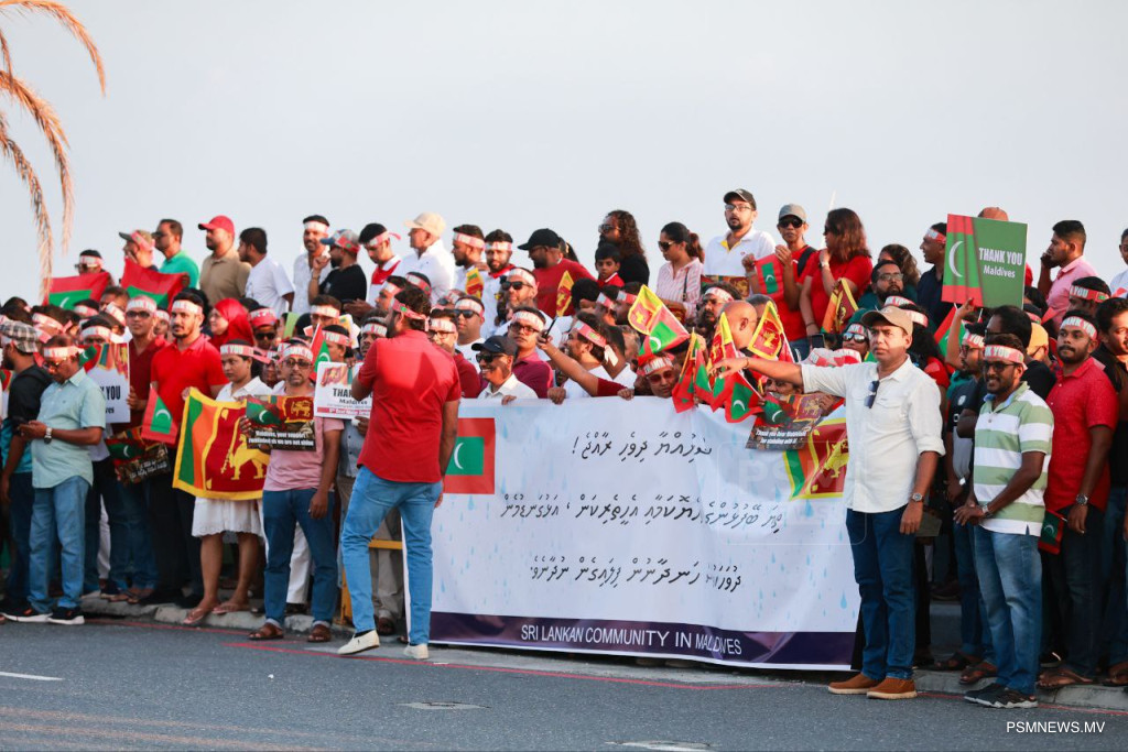 "ރާއްޖެއާއި ސްރީލަންކާއަކީ އެއް އާއިލާއެއް ފަދަ ބައެއް"