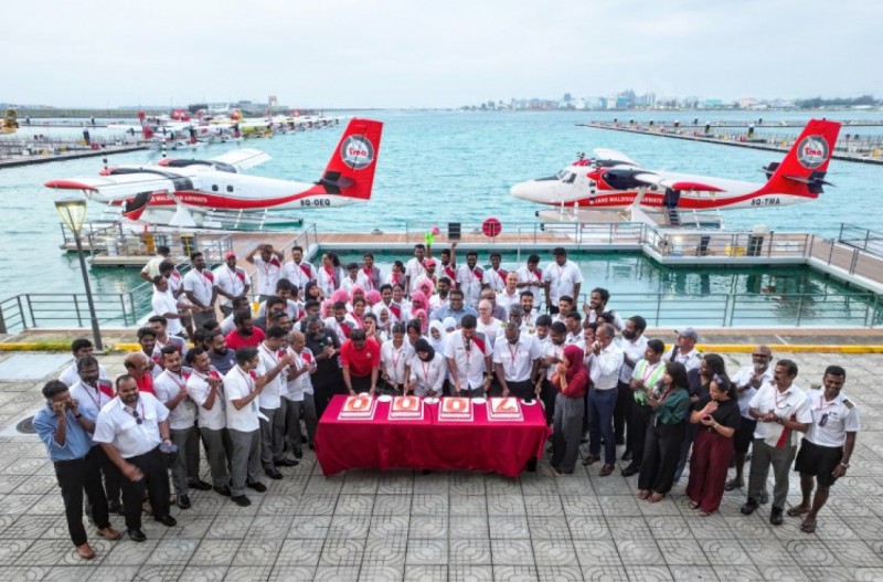 ޓީއެމްއޭއިން ރެކޯޑެއް: އެއް ދުވަސްތެރޭ 800 ޓޭކްއޮފް، 7000 ފަސިންޖަރުން އުފުލައިފި