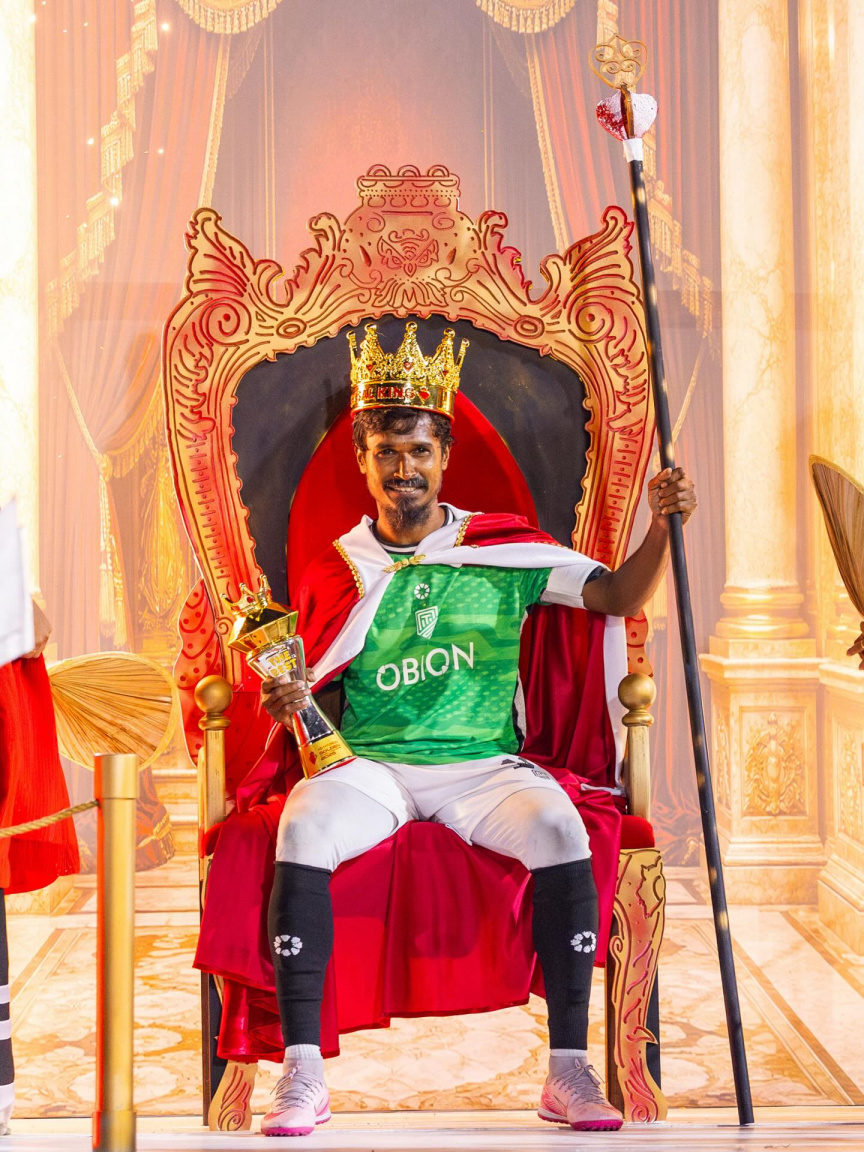 ރާއްޖޭގެ ފުޓްސަލް ރަސްކަން ނައިވާދޫއަށް، ތަށި ބޮޑުތިލަދުންމައްޗަށް