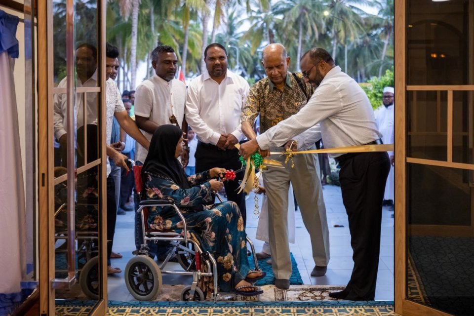 ހެޔޮއެދޭ ފަރާތެއްގެ ދީލަތި އެހީގައި އިހަވަންދޫގައި ބިނާކުރި މިސްކިތް ހުޅުވައިފި