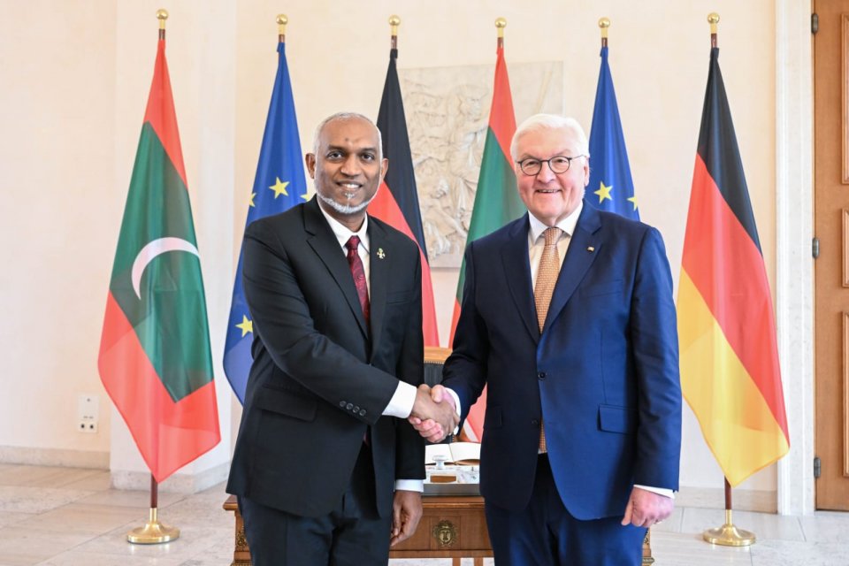 ޖަރުމަނުވިލާތަށް ކުރެއްވި ދަތުރުފުޅަށްފަހު ރަައީސް މާލެ ވަޑައިގެންފި