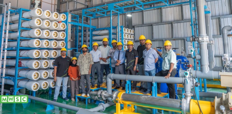 5،000 ޓަނުގެ ފެން އުފައްދާ ދެވަނަ އާރްއޯ ޕްލާންޓު ހުޅުމާލޭގައި ބޭނުން ކުރަން ފަށައިފި