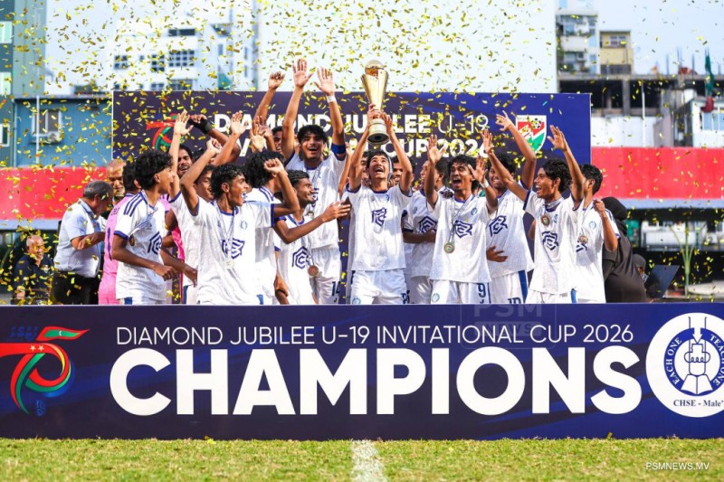 19 އަހަރުން ދަށުގެ ޗެމްޕިއަންކަން ސީއެޗްއެސްއީ މާލެއަށް