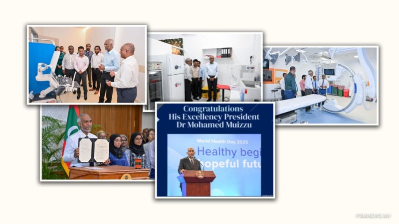 ދުނިޔޭގެ ޞިއްޙީ ނުފޫޒު ގަދަ ލީޑަރަކަށް، ރައީސްގެ ބަދަލުތަކަށް ތަޢުރީފް