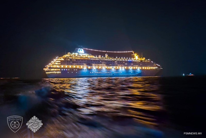 500އަށްވުރެ ގިނަ ފަތުރުވެރިންނާއެކު ކްރޫޒްލައިނާއެއް ރާއްޖެއަށް