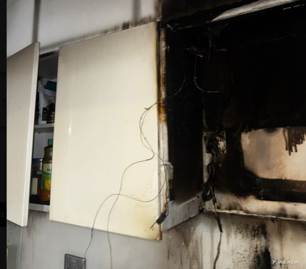 ހުޅުމާލޭ އެޕާޓްމަންޓެއްގައި އަލިފާނުގެ ހާދިސާއެއް، 5 މީހަކަށް ބޯހިޔާވަހިކަން