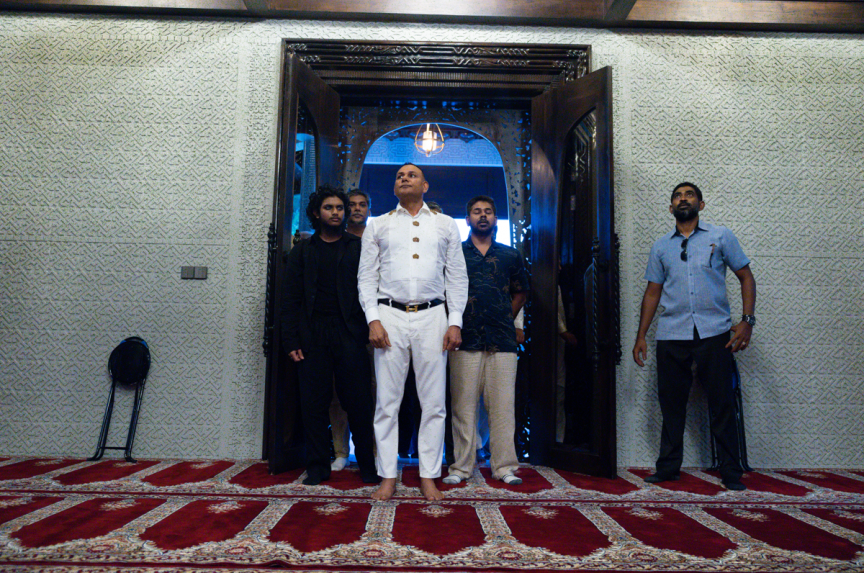 ސިޔާމްގެ ބައްޕާފުޅުގެ ހަނދާނުގައި ކުޑަފަރީގައި ދިވެހީންގެ ތާރީޚާއި ސަގާފަތް ރަމްޒުކޮށްދޭ މިސްކިތެއް