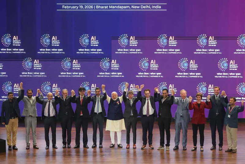 އިންޑިއާގެ އޭއައި ސަމިޓްގެ ޑިކްލަރޭޝަންގައި ގިނަ ޤައުމުތަކަކާއެކު ރާއްޖެ ވެސް ބައިވެރިވެއްޖެ