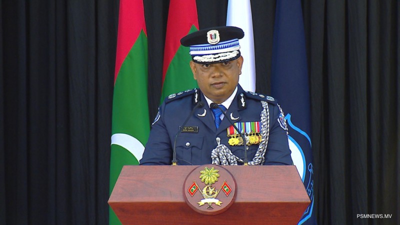 ކޮމިޝަނަރ އޮފް ޕޮލިސް އިސްމާޢީލް ނަވީން ރިޓަޔަރ ކުރައްވައިފި