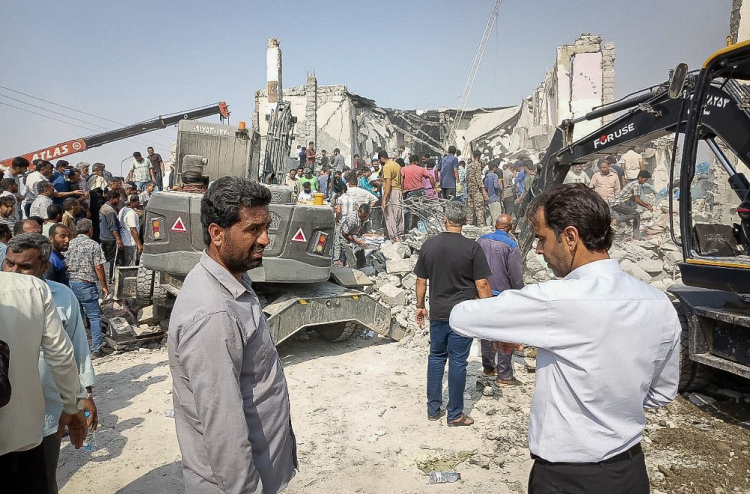 ހަމަލާތަކުގައި މަރުވި އަދަދު 200 އަށްވުރެ ގިނަ: އީރާން ރެޑް ކްރެސެންޓް