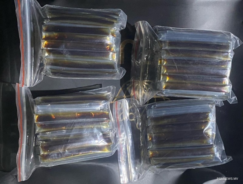 ވައިގެމަގުން އެތެރެކުރި 2.2 ކިލޯގެ މަސްތުވާތަކެތި އަތުލައިގެންފި