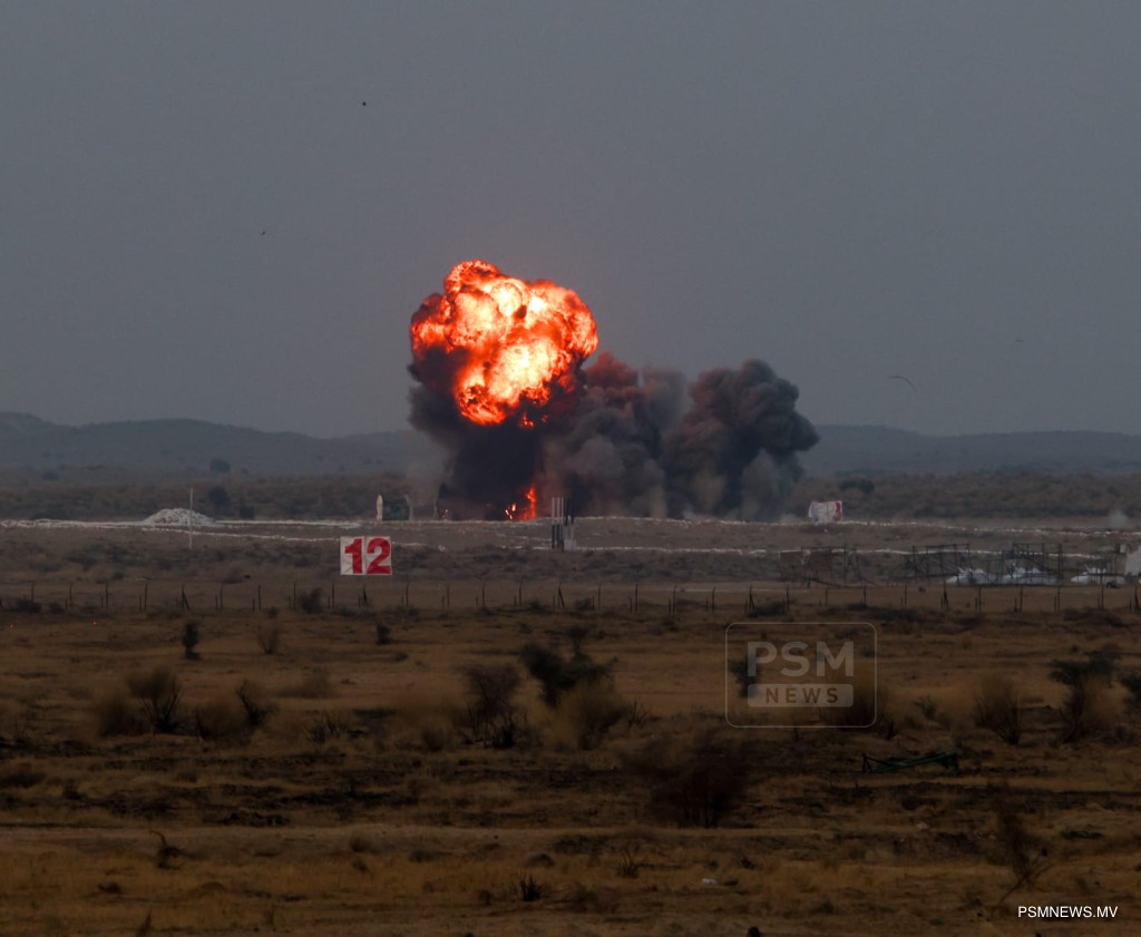 އިންޑިޔާ އަސްކަރިއްޔާގެ ވައިގެ ބާރު ދުނިޔެއަށް ދައްކާލައިފި