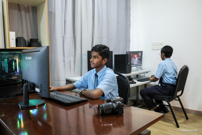 ބީއެމްއެލްގެ އެހީގައި ދ.އަތޮޅު ތަޢުލީމީ މަރުކަޒުގައި މަލްޓިމީޑިއާ ސްޓޫޑިއޯއެއް