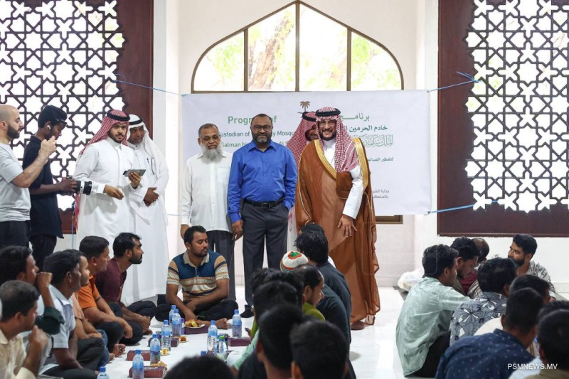 ފޮޓޯ: ސަޢުދީ ރަސްގެފާނުގެ ރޯދަވީއްލުމުގެ ހަރަކާތް ރާއްޖޭގައި ފައްޓެވުން