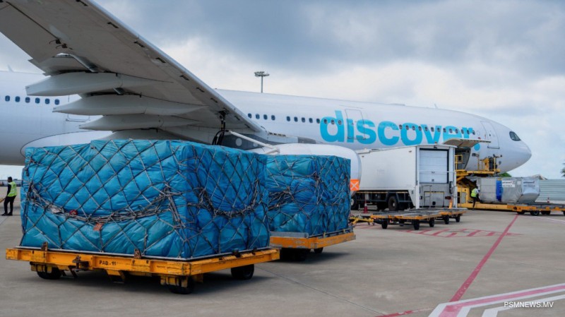 ފެބުރުވަރީ މަހު ސީ-ޓު-އެއަރ ކާގޯ މެދުވެރިކޮށް 6 ޤައުމަކަށް މުދާ