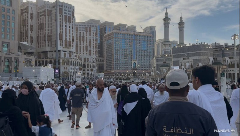 އެތައްހާސް ބަޔަކު މައްކާގެ ބިމަށް، ރައްކާތެރިކަމަށް ސަމާލުވުން މުހިއްމު