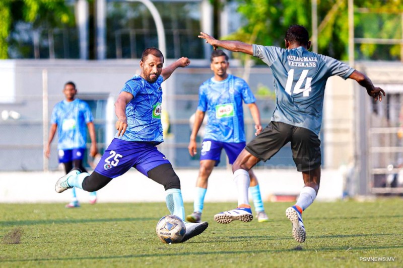 އެފްއޭއެމް ވެޓެރެންސް ކަޕް: ޕޮލިސް އަތުން ހުޅުމާލެ ވެޓެރެންސްއަށް ޕޮއިންޓެއް