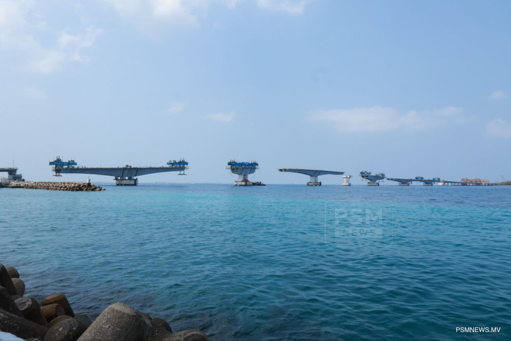 ބުރިޖުގެ މަސައްކަތް ބާރަށް ކުރިއަށް، %70 ނިމިއްޖެ